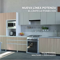 Combo Cocina Bajo Mesada 90 Cm + Alacena Ricchezze Potenza - comprar online