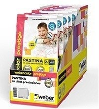 Pastina Para Porcelanato Weber Color Prestige X 14 Kg.