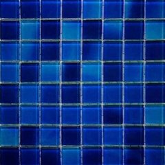 Mallas De Vidrio Acuarela Frappe Cielo Azul 30x30 Venecitas