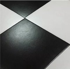 Porcelanato Acuarela 20x20 Negro Mate Piso Pared Alto Transito - comprar online