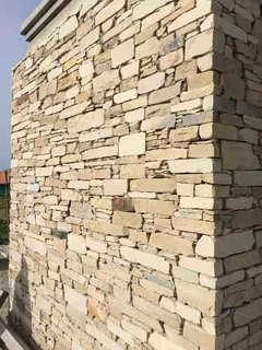 Murete Piedra Natural Neuquen En Mallas De 60x14