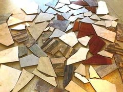 Ceramicas Rotas Revestir Pisos Paredes Mosaiquismo X M2 - comprar online