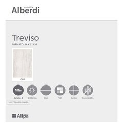 Ceramica Treviso Gris Alberdi 34x51 1ra Allpa Piso O Pared en internet