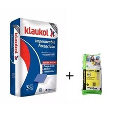 Combo Pegamento Klaukol Impermeable Adhesivo + Pastina 2kg
