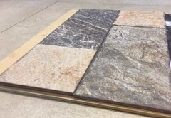 Revestimiento Ceramico Tabarca Gris Simil Piedra, Pared en internet