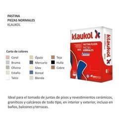 Pastinas De Klaukol Varios Colores 1 Kg Oferta Especial