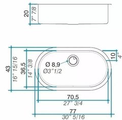 Imagen de Bacha Johnson Curve Acero + Secaplato Esaccv