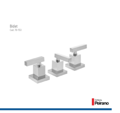 Combo Set Grifería Peirano Castilla Ducha Lavatorio Bidet - Pignataro Diseño & Construccion