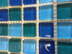 Malla De Vidrio BLEND 30X30 Azul cm Venecitas - comprar online