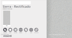 Porcelanato simil piedra Sierra Gris 40x80 rectificado Alberdi 1ra - Pignataro Diseño & Construccion