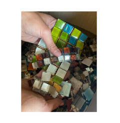 Venecitas Vidrio X Kg Colores Varios Mosaiquismo - comprar online