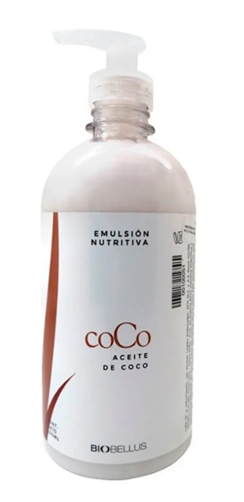 Emulsión Nutritiva con Aceite de Coco Corporal