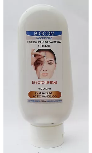 Emulsión Renovadora Célular C/Keratoline y Acido Mandelico Efecto Lifting