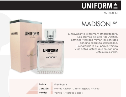 Perfume UNIFORM Women Madison 100 ML