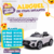 Aluguel Mini Carro Elétrico Infantil com Controle Remoto Audi 12v Branco