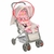 CAPOTA PROTEÇÃO SOLAR ROSA CARRINHO DE BEBÊ FUNNY VOYAGE PEÇA REPOSIÇÃO PEC00697