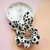 Scrunchie White Leopard