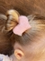 Hair Clip Coração Pelinho Mel (Unidade) - Matrioska Laços ❤ Acessórios e Presentes para Bebês 