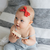 Laço Cora Baby Branco - Matrioska Laços ❤ Acessórios e Presentes para Bebês 
