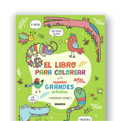 LIBRO PARA COLOREAR DE LOS PEQUEÑOS GRANDES ARTISTAS - comprar online