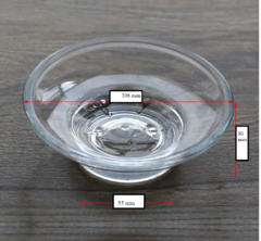 Jabonera de vidrio repuesto vidrio sin esmerilar en internet