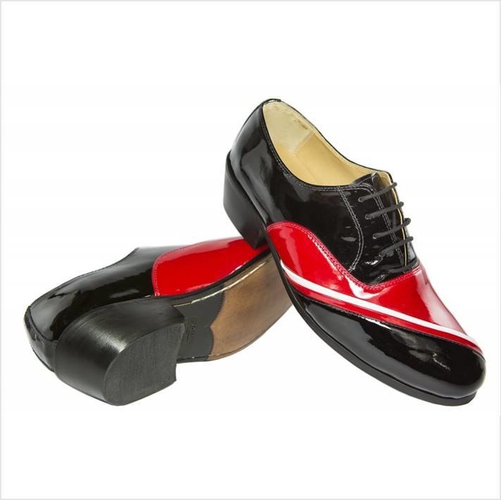 Sapato de dan a masculino Bicolor em verniz Porto Free 069