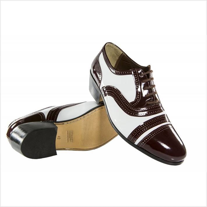Sapato bicolor masculino on sale
