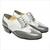 Sapato de dança masculino oxford bicolor em pelica - Porto Free 064