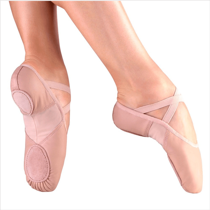 Sapatilha meia-ponta profissional Split Sole - Só Dança - SD43