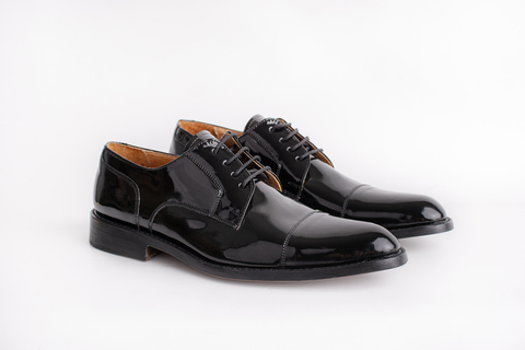 Zapatos Brescia charol negro