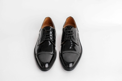 Zapatos Brescia charol negro - Vittore Calzature