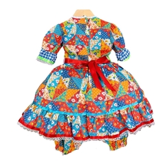Vestido Caipira Colorido - comprar online