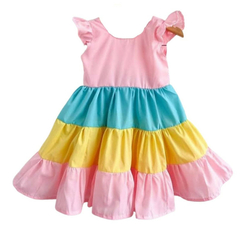 Vestido infantil 3 marias color candy na internet