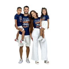 Imagem do Monte Kit blusas família é tudo igual a nossa e mais legal