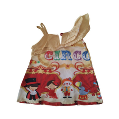 Vestido Trapézio babadinho circo - comprar online