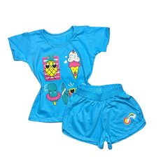 Conjunto Mini Diva Arco Iris Azul Sorvete - comprar online