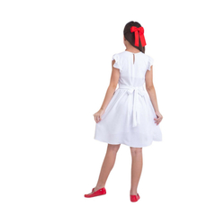 Imagem do Vestido infantil branco emily 4 a 14 anos