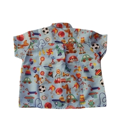 CAMISA SOCIAL TEMÁTICA BRINQUEDOS - comprar online