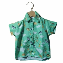 Camisa Infantil Temática Safari
