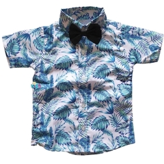 CAMISA INFANTIL FLORAL MOD 02