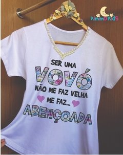 T-SHIRT VOVÓ DIA DAS MÃES