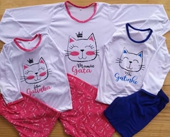 PIJAMA MAE FILHO - MAE GATA E FILHO GATINHO na internet