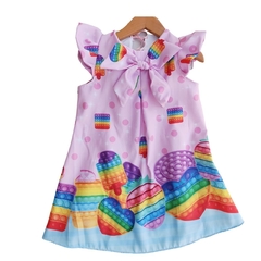 Vestido trapézio Pop It