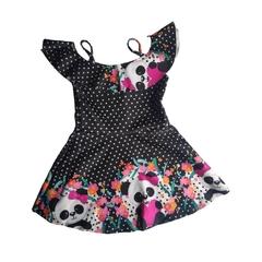 VESTIDO INFANTIL PANDA