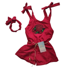 Macaquinho vermelho mini diva natal - loja online