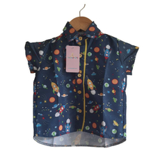 Camisa Temática Astronauta Planetas - Kimimo Kids