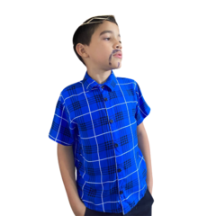 Camisa Infantil Xadrez Viscolino caipira diversas cores na internet
