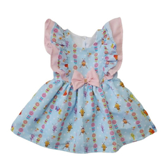 Vestido Luxinho Babado Animais pequenos abelhinha - loja online