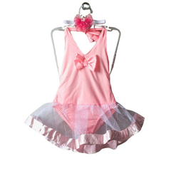 Jardineira romper bailarina rosa escuro - Kimimo Kids