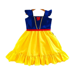 Vestido Casual Princesa Branca